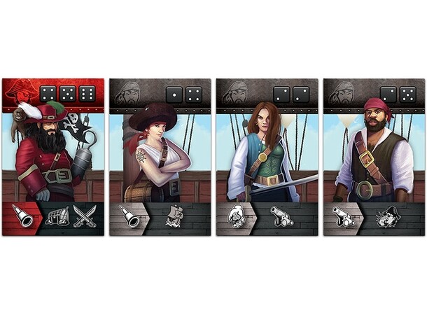 Tiny Epic Pirates Brädspel 