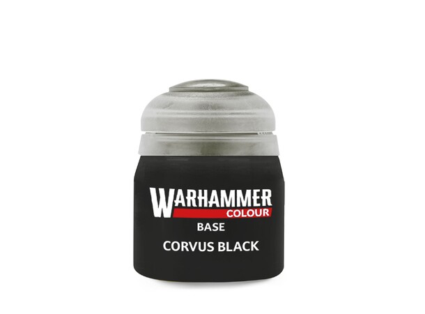 Warhammer Colour Base Corvus Black Tidigare Citadel Colour 
