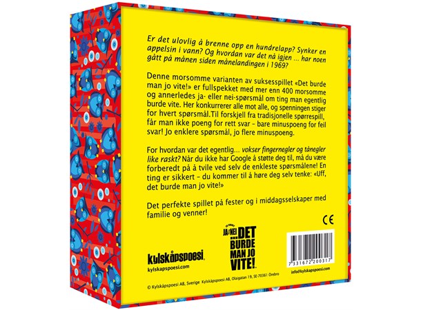 Det Burde Man Jo Vite Ja eller Nei 