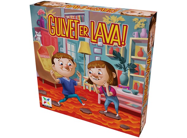 Gulvet Er Lava Brettspill 