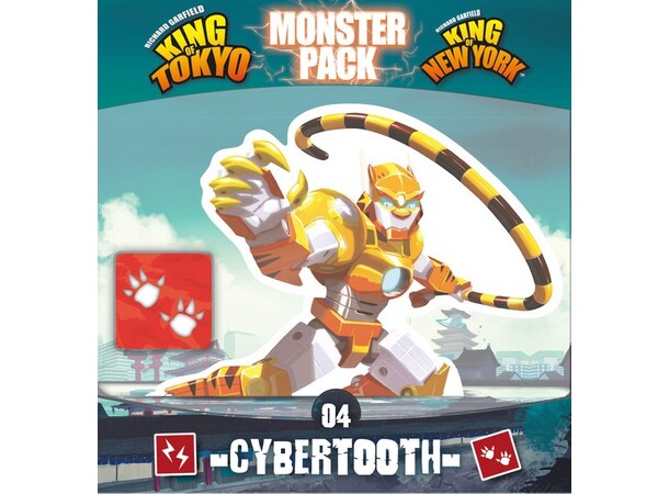 King of Tokyo Cybertooth Expansion Expansion till King of Tokyo/New York 