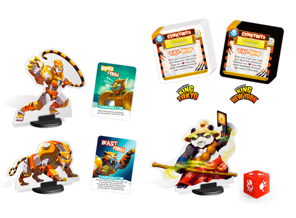 King of Tokyo Cybertooth Expansion Expansion till King of Tokyo/New York 