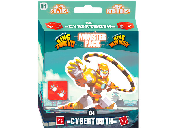 King of Tokyo Cybertooth Expansion Expansion till King of Tokyo/New York 