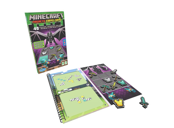Minecraft Travel Game Reseutgåva Magnetic Travel Game 