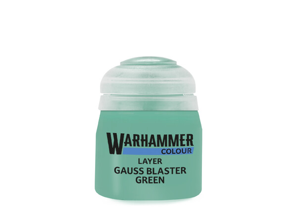 Warhammer Colour Layer Gauss Blaster Green - Tidigare Citadel Colour 
