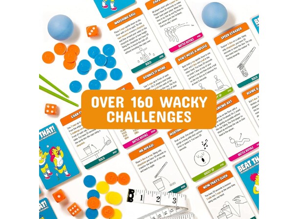 Beat That Brädspel The Bonkers Battle of Wacky Challenges 