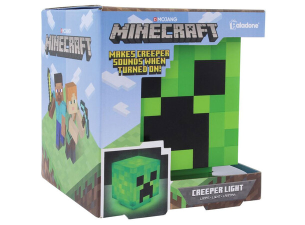 Minecraft Lampa Creeper - 11 cm 