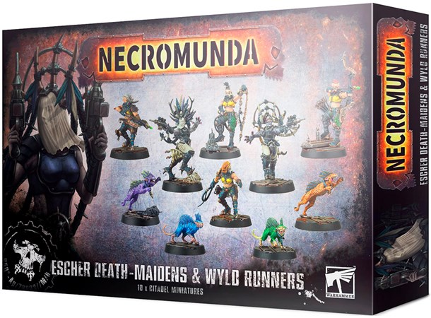 Necromunda Escher Death Maidens/Wyld Run Wyld Runners 
