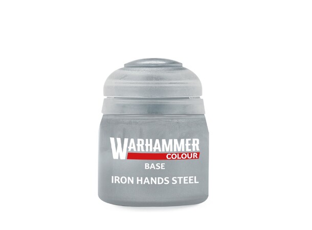 Warhammer Colour Base Iron Hands Steel Tidigare Citadel Colour 