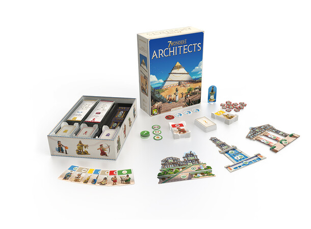 7 Wonders Architects Brädspel Svensk utgåva 