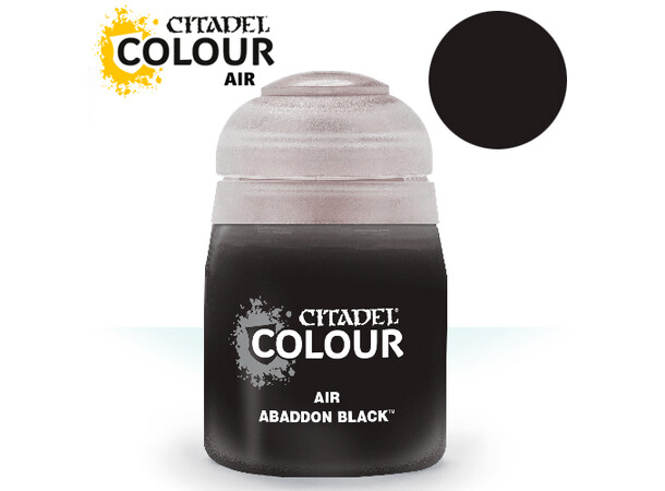Airbrush Paint Abaddon Black 24ml Airbrushfärg 