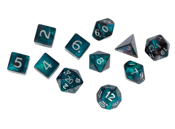 D&D Icewind Dale Dice & Misc Tärningar + karta Rime of Frostmaiden 