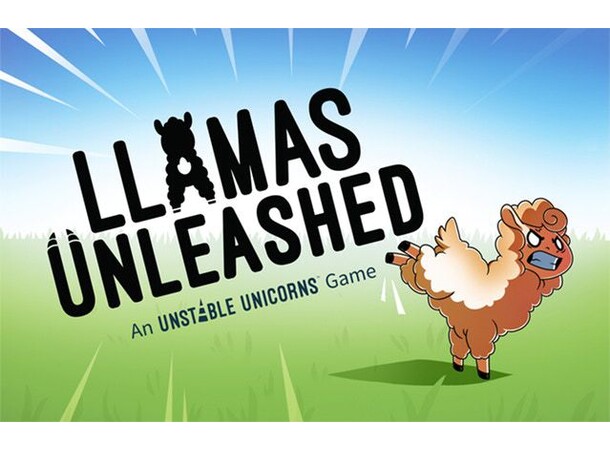 Llamas Unleashed Brädspel Från skaparna av Unstable Unicorns 