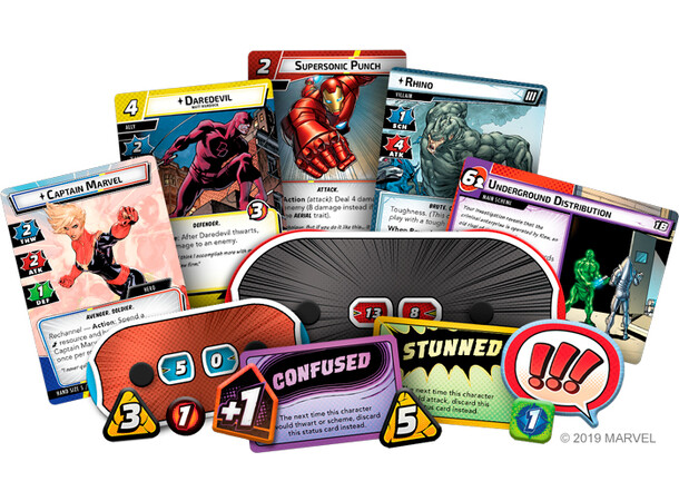 Marvel Champions TCG Kortspel The Card Game - Grundspelet 
