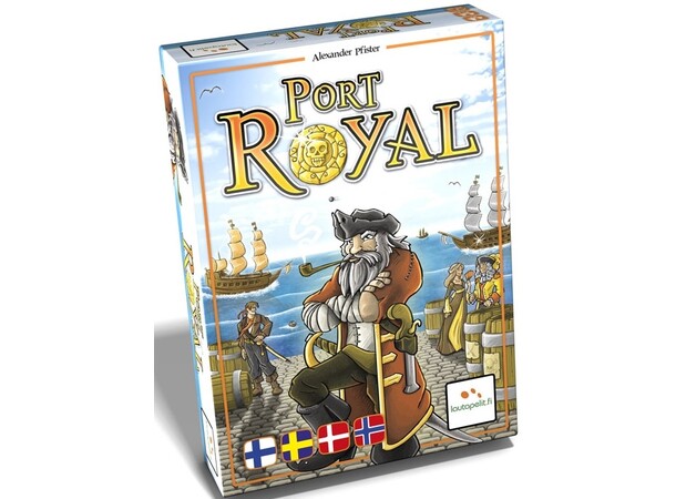 Port Royal Brädspel Svensk utgåva 