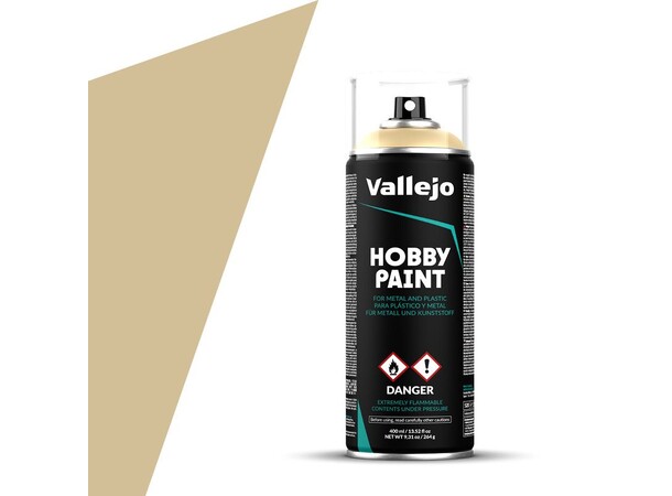 Vallejo Hobby Paint Spray Bone White Sprayburk - Surface Primer 400ml 