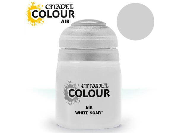 Airbrush Paint White Scar 24ml Airbrushfärg 