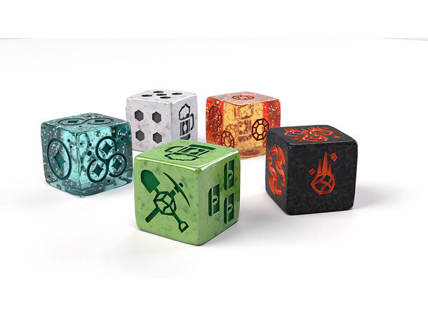 Dice Miner Brädspel 