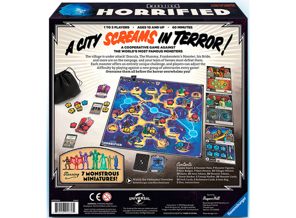Horrified Brädspel 