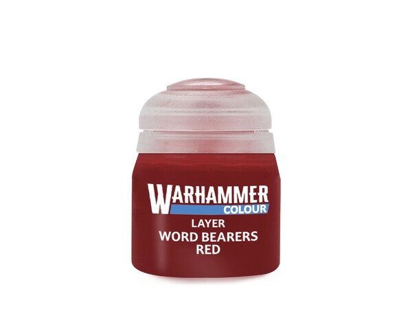Warhammer Colour Layer Word Bearers Red Tidigare Citadel Colour 
