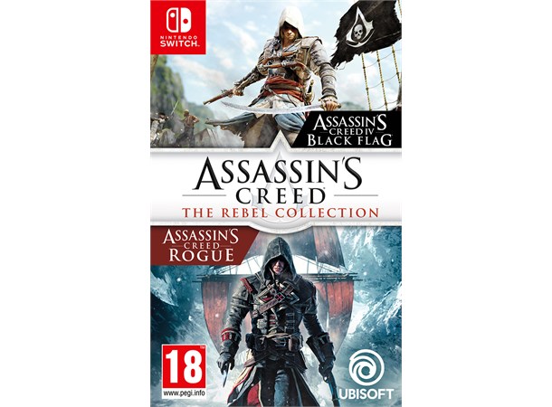 Assassins Creed Rebel Collection Switch Black Flag + Rogue 