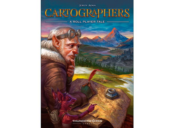 Cartographers Brädspel A Roll Player Tale 