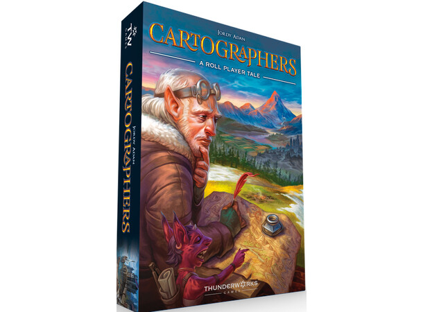 Cartographers Brädspel A Roll Player Tale 