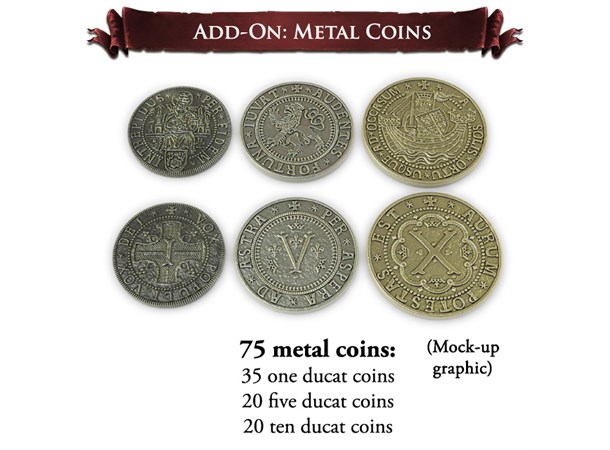 Europa Universalis Metal Coin Set 