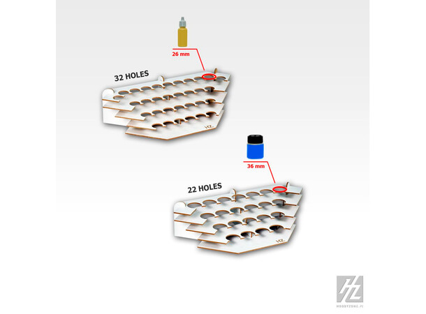Hobbyzone Corner Paint Stand - 26mm Utnytt hjørnene til ditt maleområde 