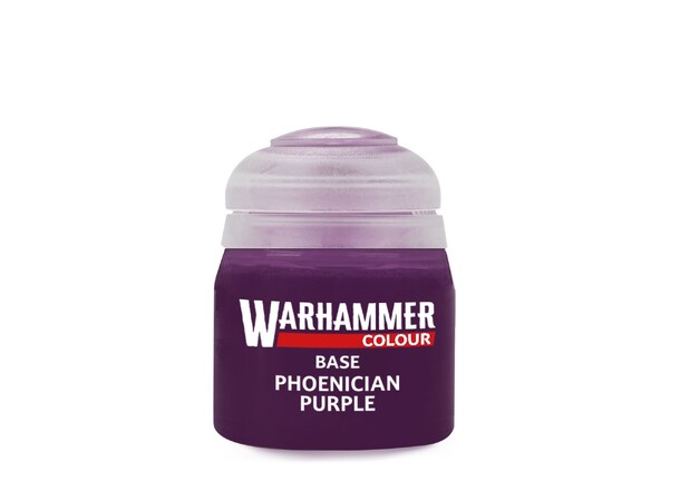 Warhammer Colour Base Phoenician Purple Tidigare Citadel Colour 