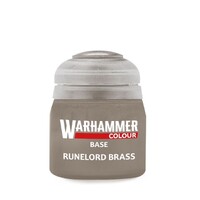 Warhammer Colour Base Runelord Brass Tidigare Citadel Colour