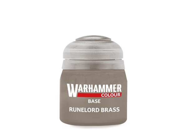 Warhammer Colour Base Runelord Brass Tidigare Citadel Colour 
