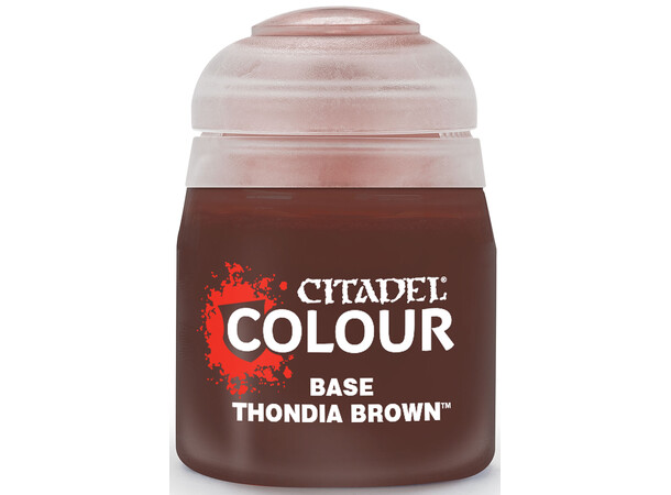 Warhammer Colour Base Thondia Brown Tidigare Citadel Colour 