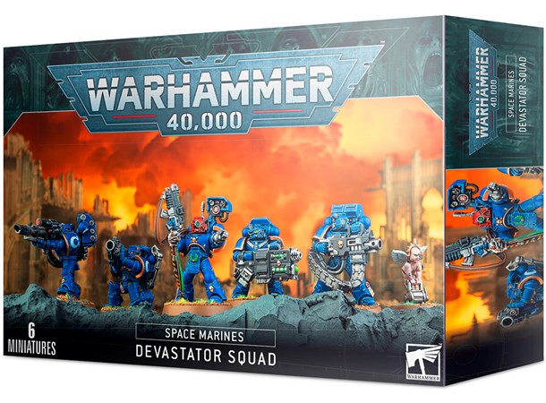 Space Marine Devastator Squad 