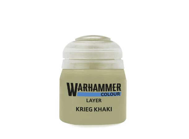 Warhammer Colour Layer Krieg Khaki Tidigare Citadel Colour 