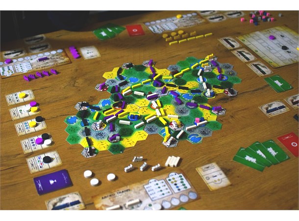 Small Railroad Empires Brettspill 