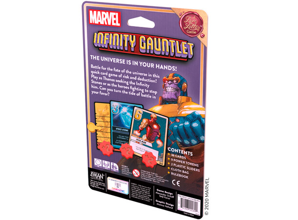 Infinity Gauntlet Brädspel A Love Letter Game 
