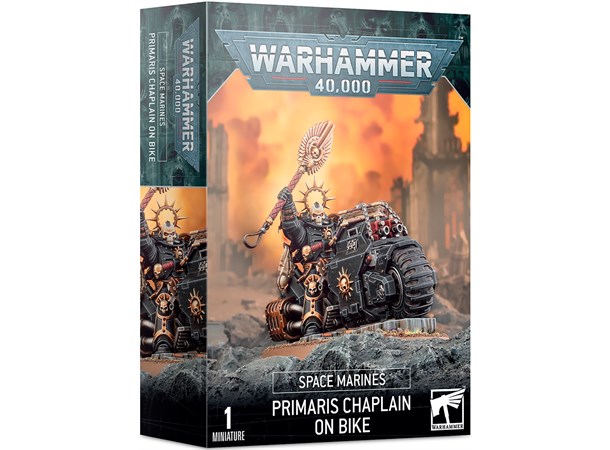 Space Marines Primaris Chaplain on Bike Warhammer 40K 
