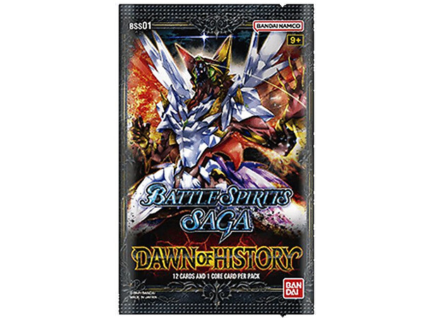 Battle Spirits Saga BSS01 Booster Dawn of History - 12 kort per paket 