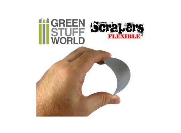 Flexible Steel Scrapers (6 st) Green Stuff World 