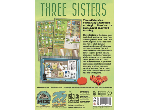 Three Sisters Brädspel 