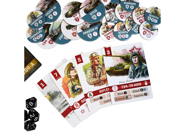 Undaunted Stalingrad Brädspel 