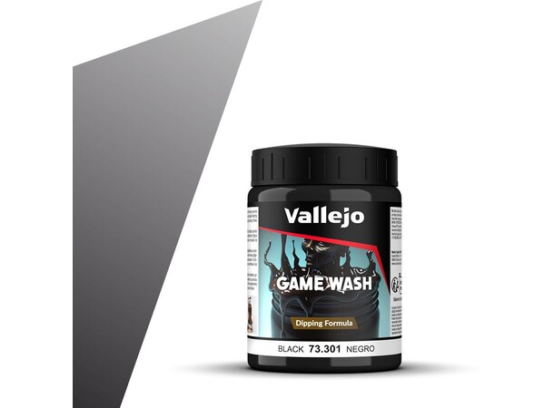 Vallejo Game Wash Black 200ml 