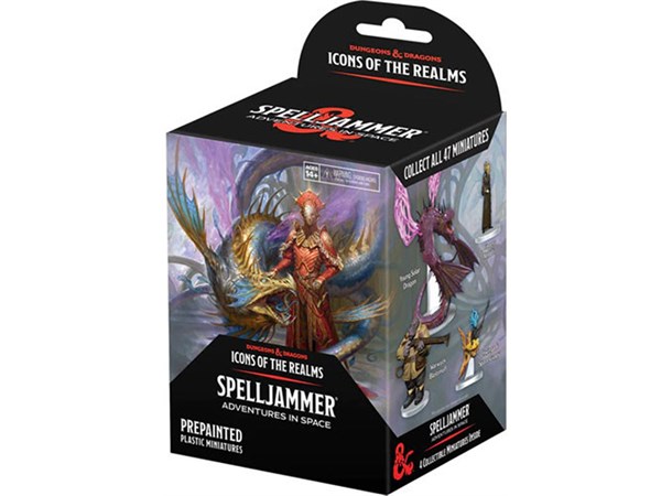 D&D Figur Icons Spelljammer Booster Dungeons & Dragons Icons of the Realms 