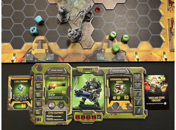 Deep Rock Galactic Deluxe Ed Brädspel The Board Game Deluxe Second Edition 