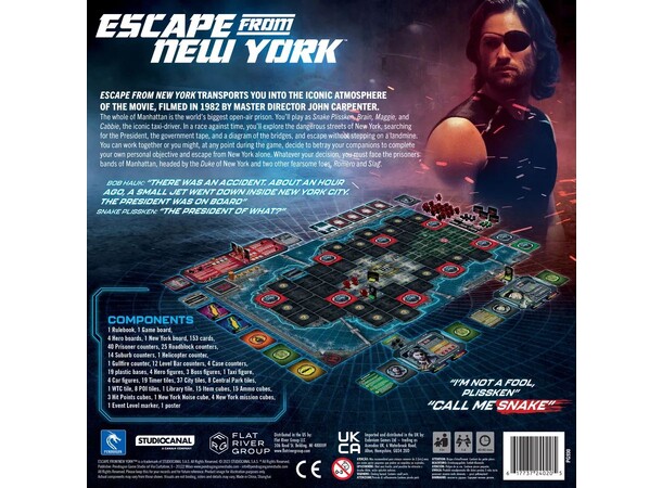 Escape from New York Brädspel 