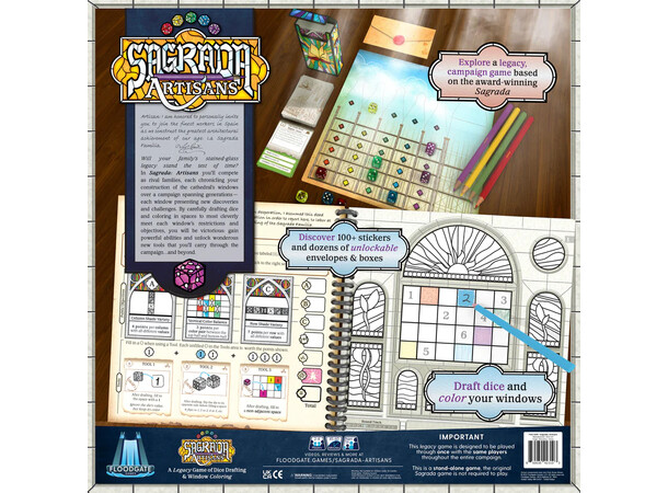 Sagrada Artisans Brädspel 