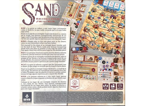 Sand Brädspel 