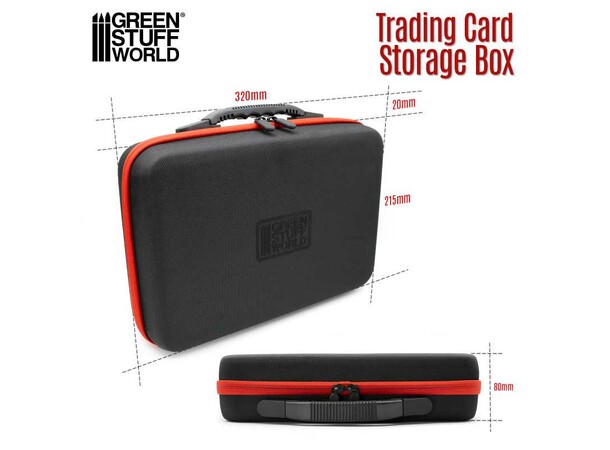 Trading Card Storage Box för 1500+ kort Green Stuff World 