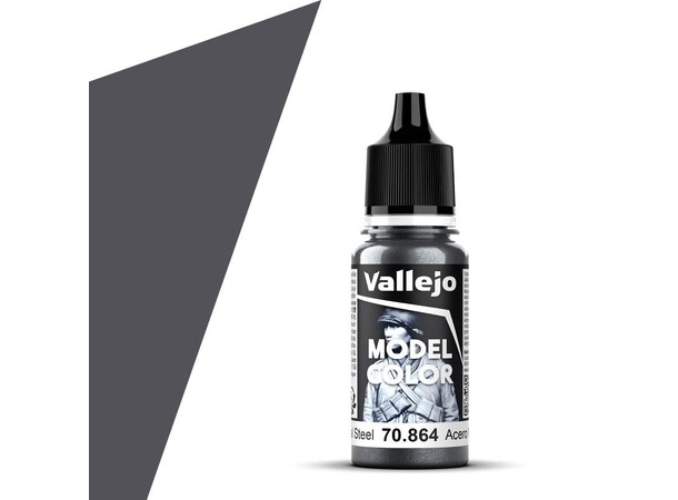Vallejo Model Color Natural Steel 17ml 